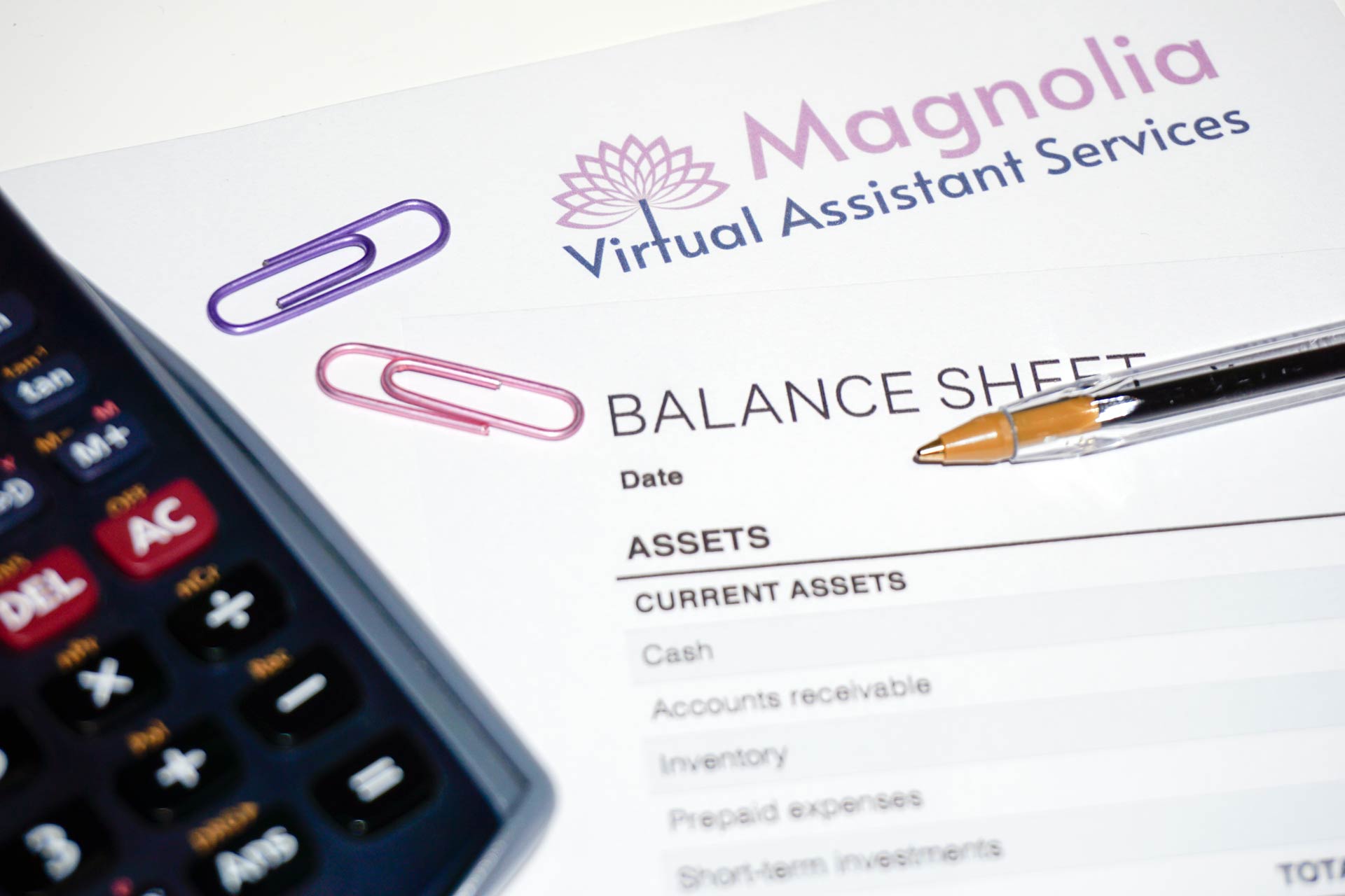 Bookkeeping Services - Magnolia Virtual Assistant Services